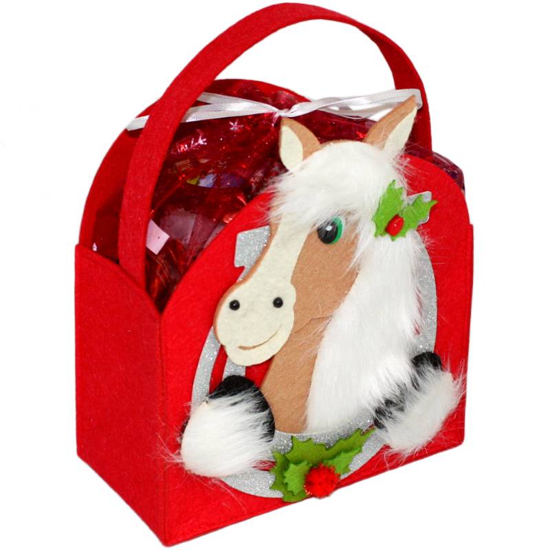 Детский новогодний подарок в мягкой упаковке весом 1000 грамм